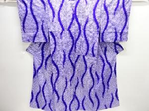 大正ロマン　本総絞り変わり立涌模様着物